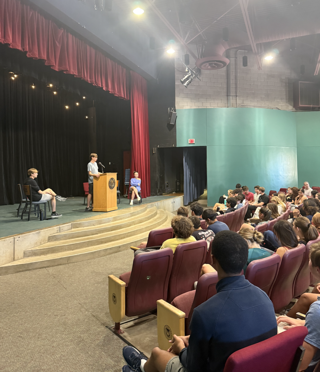 The Forum Debate Club Meets for First Time in Dorrance