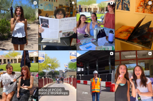 Posts on EEN's instagram account