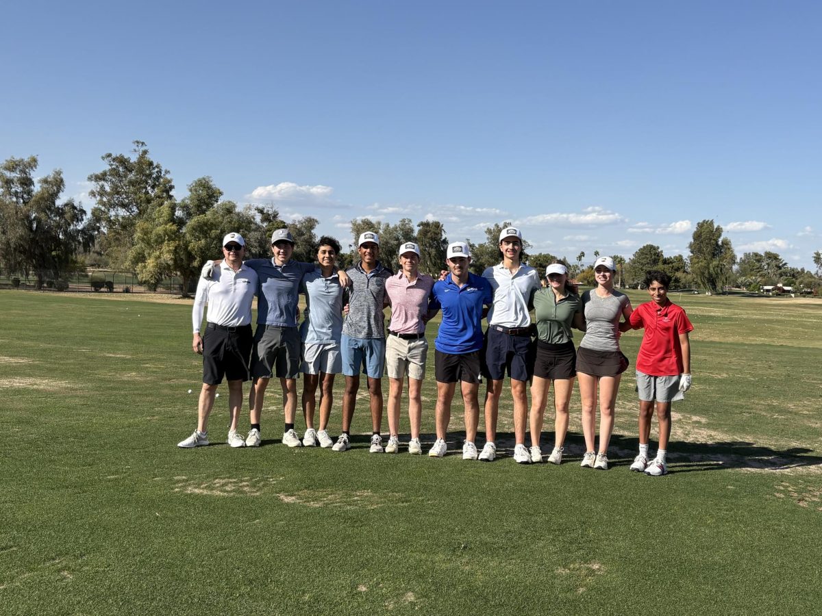The PCDS Varsity golf team